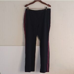 WorthingtonBlack Pants with Red Stripes